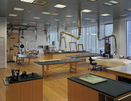 Featured Image for:MoMA Art Conservation Labs - Richlite Table & Counter Tops Case Study