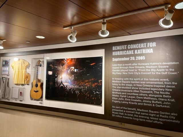 Richlite Signage at Madison Square Garden