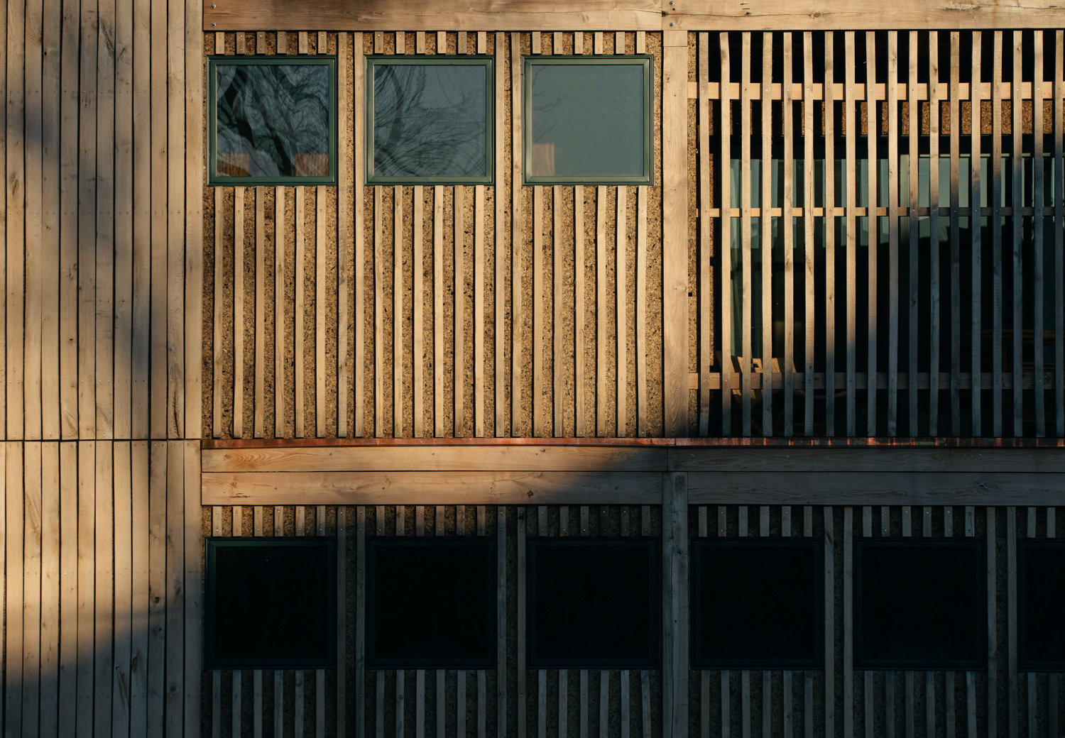 Cork Countertops, Insulation & Facade - Overbeck Alley House -&nbsp; DC