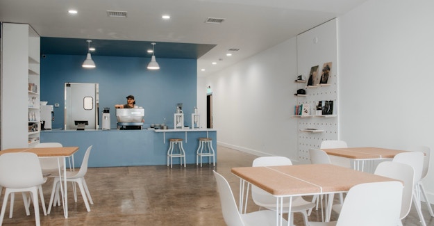 Featured Image for:Suberra Cork Tabletops - TMRW Coffee - Oklahoma City Case Study