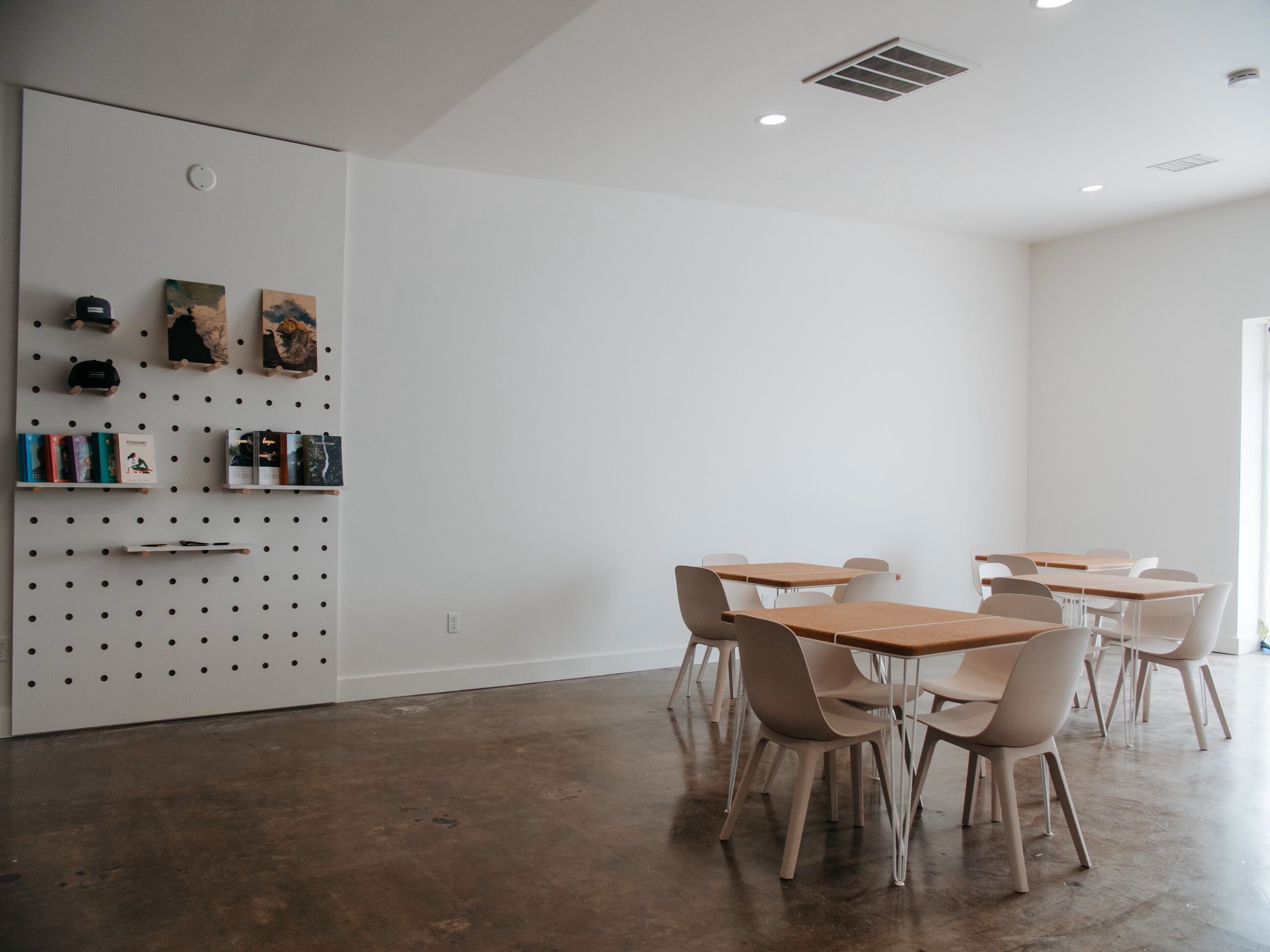 Suberra Cork Tabletops - TMRW Coffee - Oklahoma City