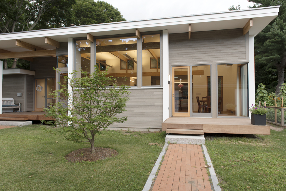 Prospect Street - Bildau & Bussmann Windows and Doors - Backyard