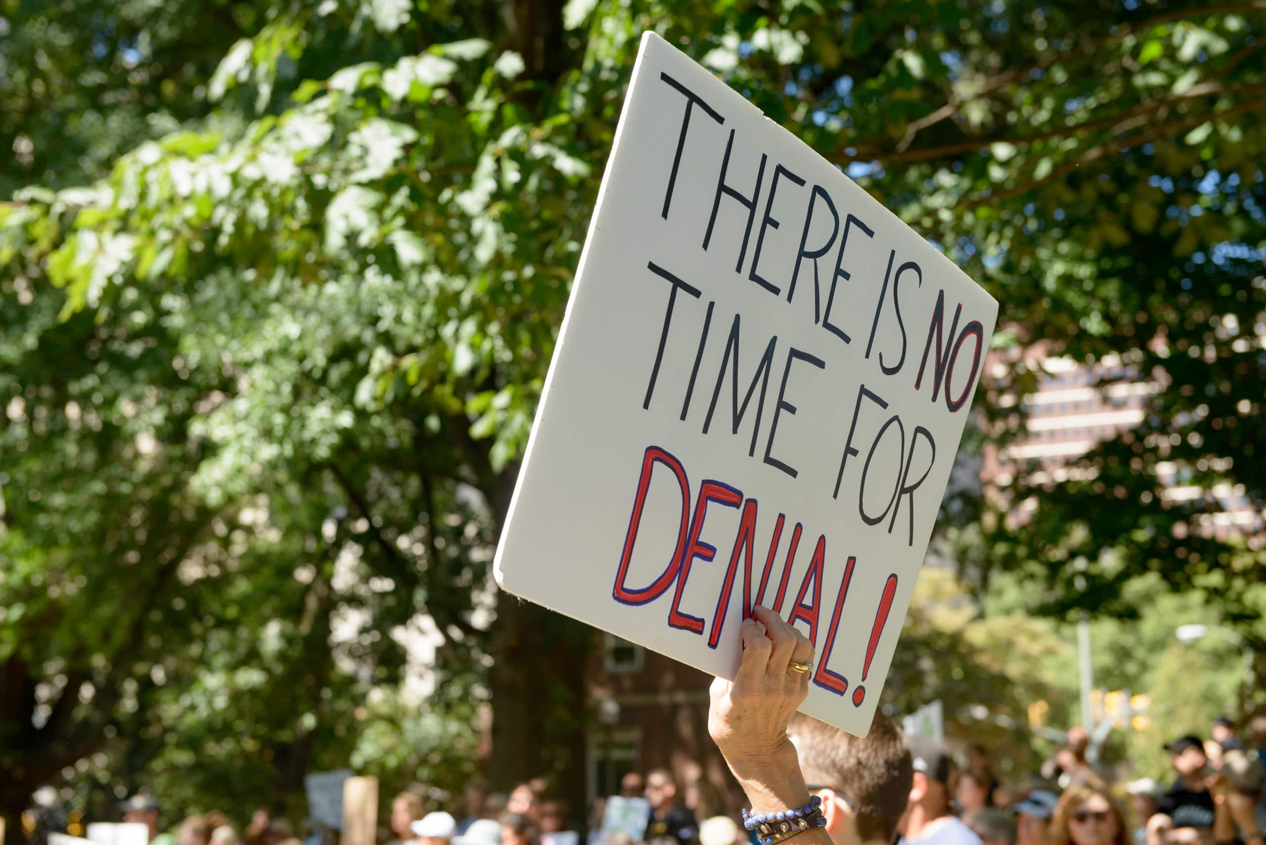 Climate Change Protesters at Virginia Capitol Square