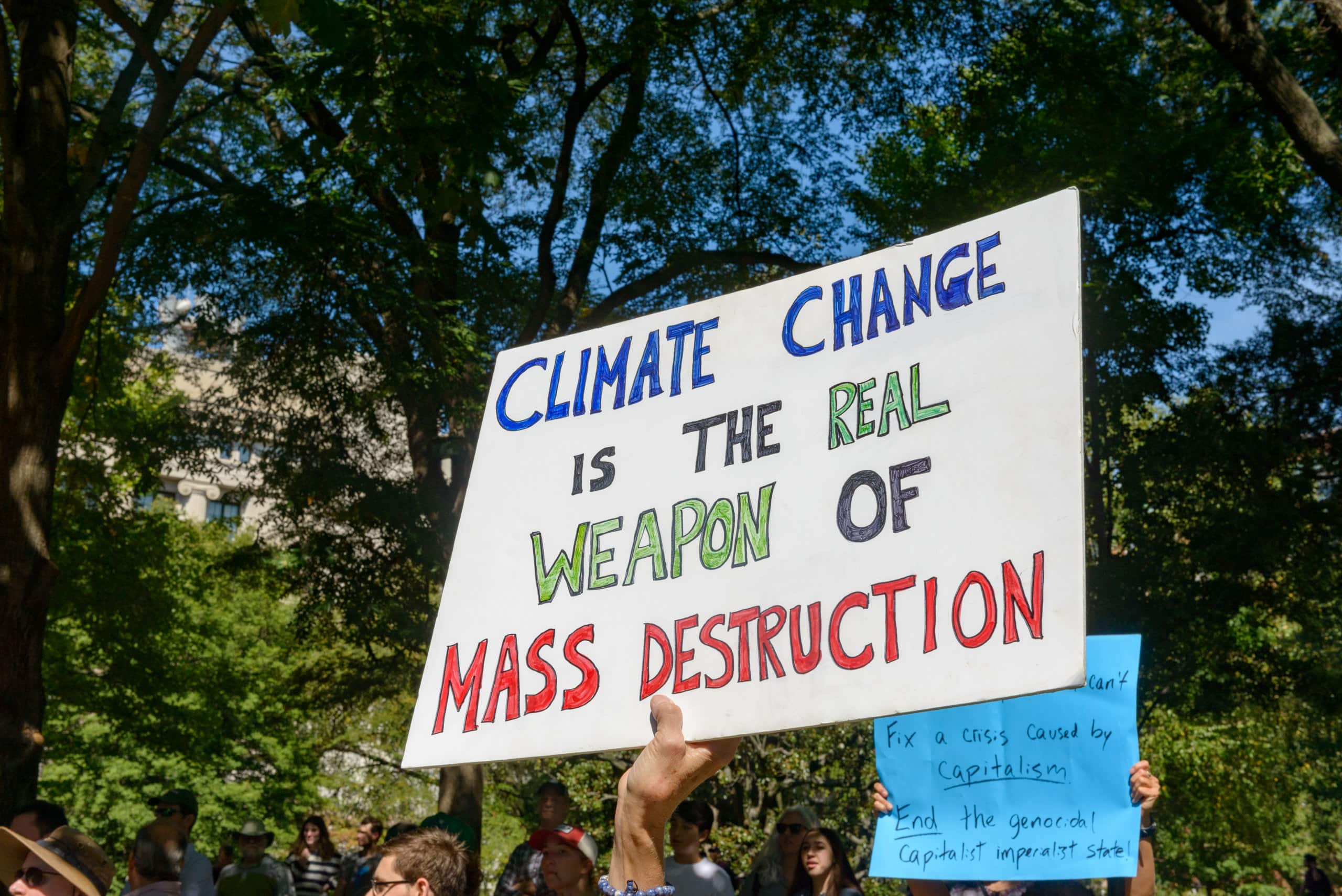 Climate Change Protesters at Virginia Capitol Square