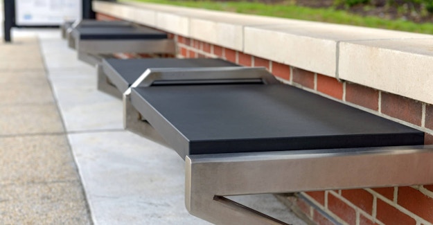 Featured Image for:GRTC Pulse Bus Stops - Richmond, VA - Richlite Benches & Lean Rails Case Study