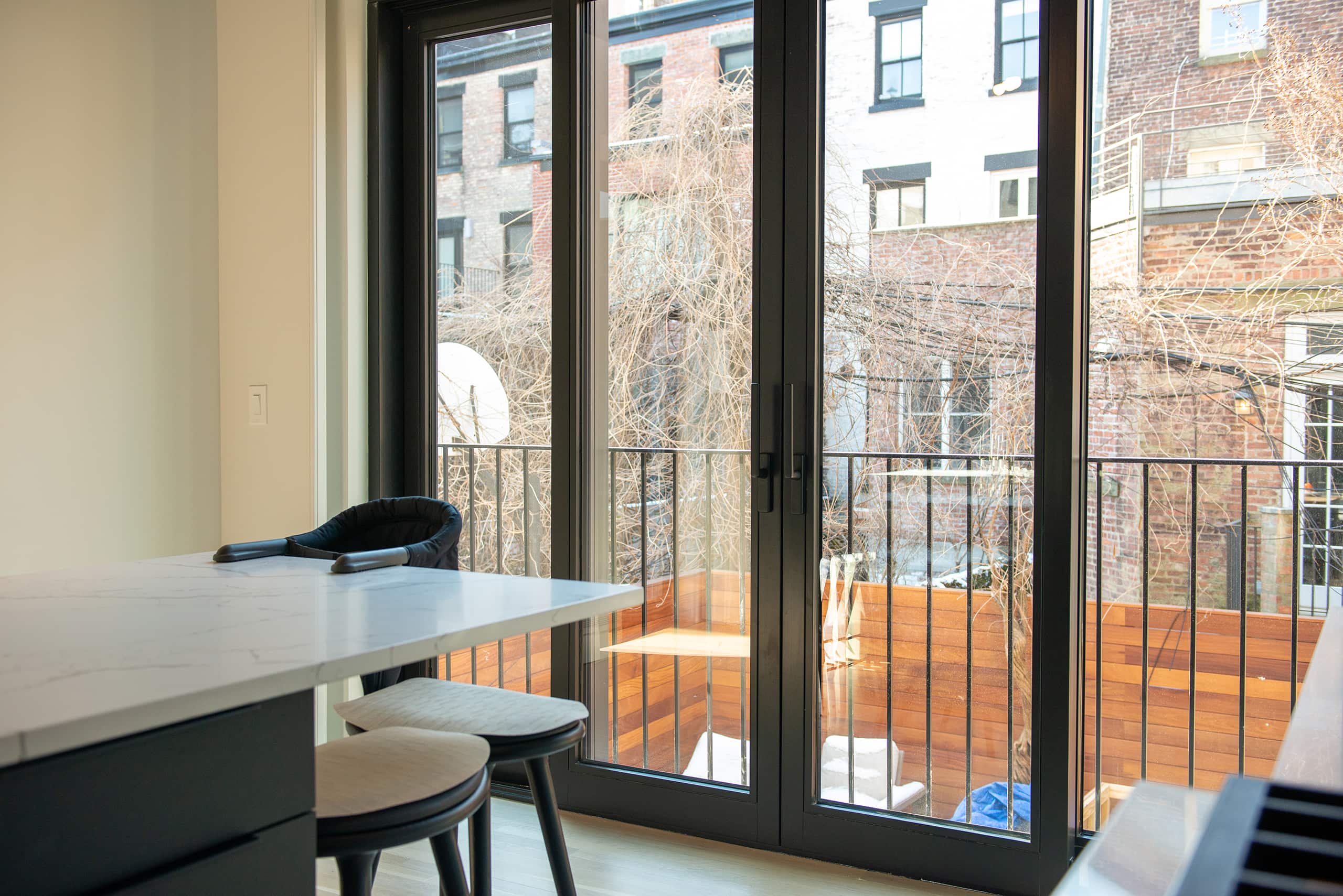 Bildau & Bussmann Custom Sliding Door with Premium Hardware