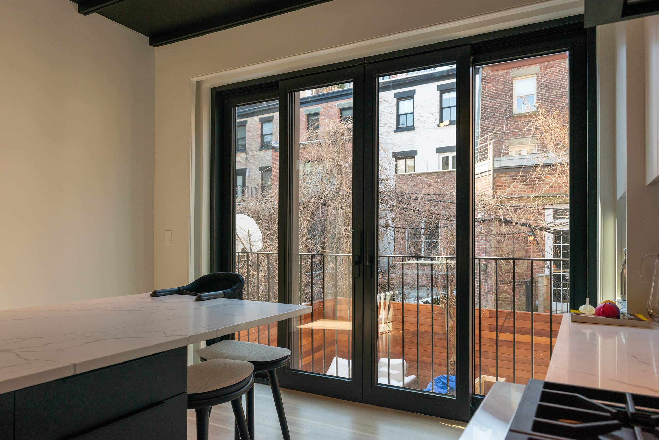 Bildau & Bussmann Custom Sliding Door with Premium Hardware