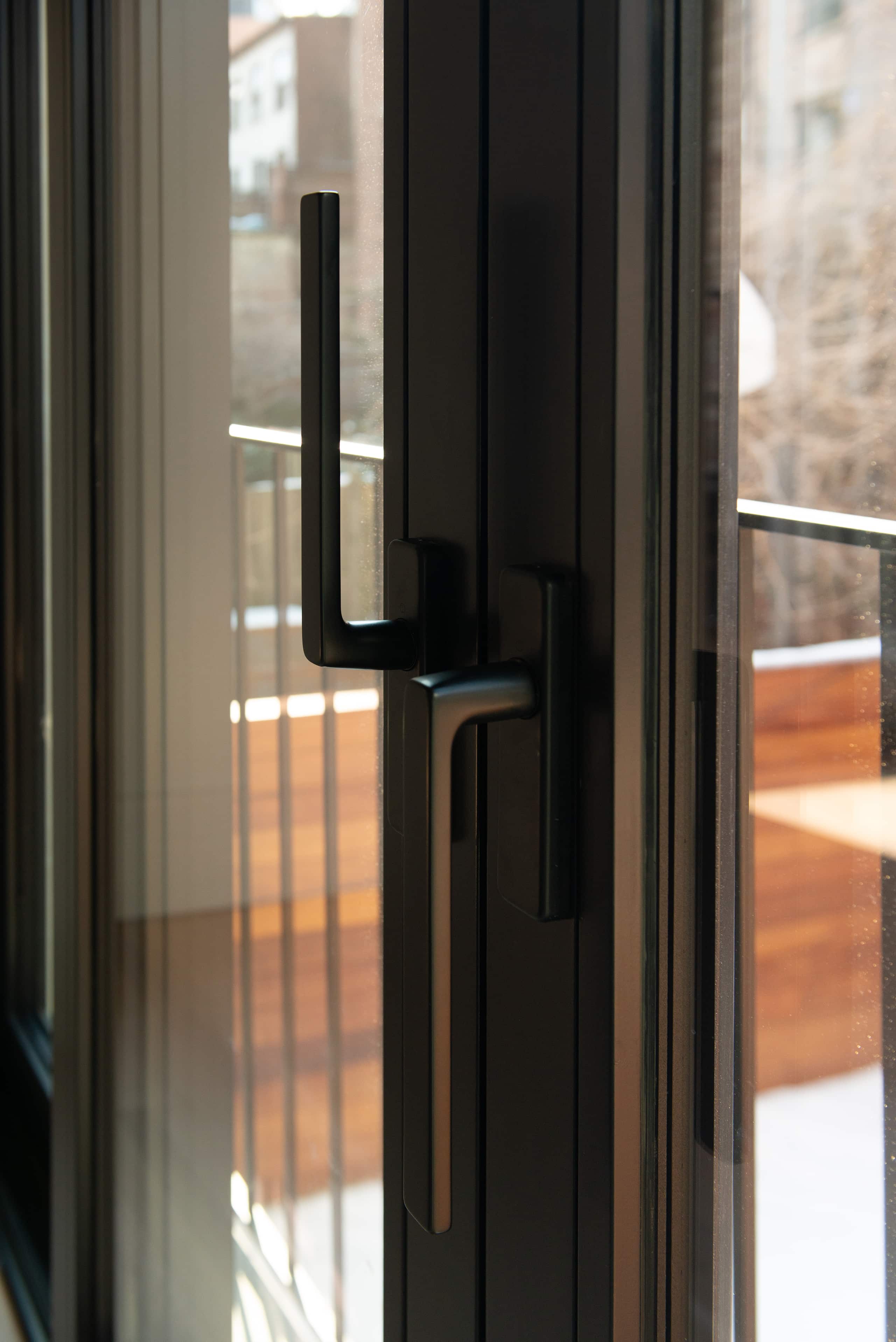 Bildau & Bussmann Custom Sliding Door with Premium Hardware