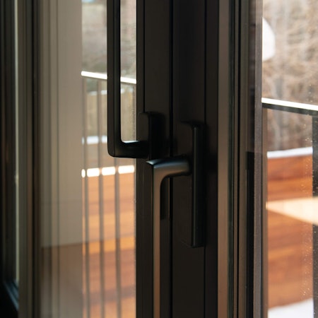 Bildau & Bussmann Custom Sliding Door with Premium Hardware