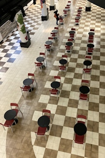 Featured Image for:Union Station Richlite Cafe Tables - DC Case Study