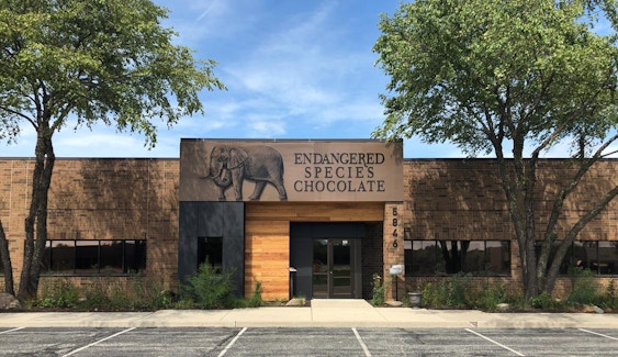 Featured Image for:Endangered Species Chocolate Office - Richlite Rainscreen - Indiana Case Study