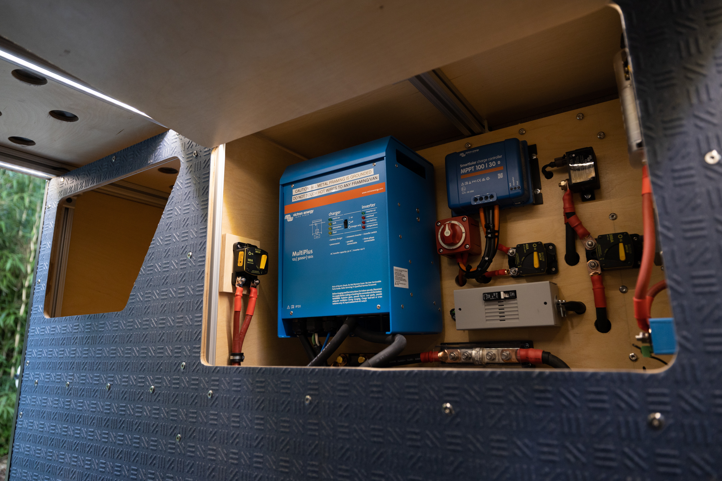 Handcrafted Sprinter Van Build - Richlite & Cali Bamboo