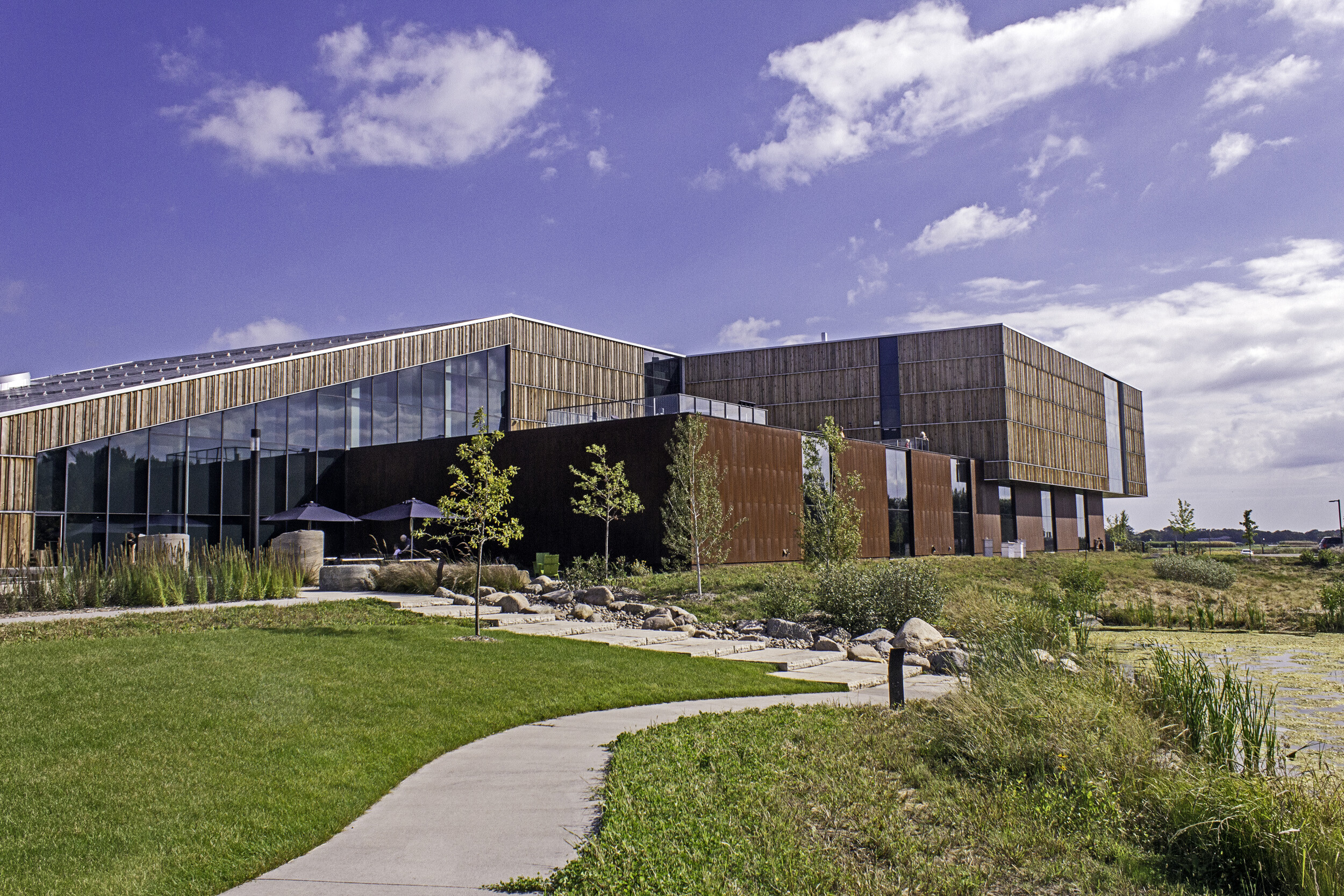 Bell Museum - Arbor Wood Thermally Modified Pine Cladding & Millwork