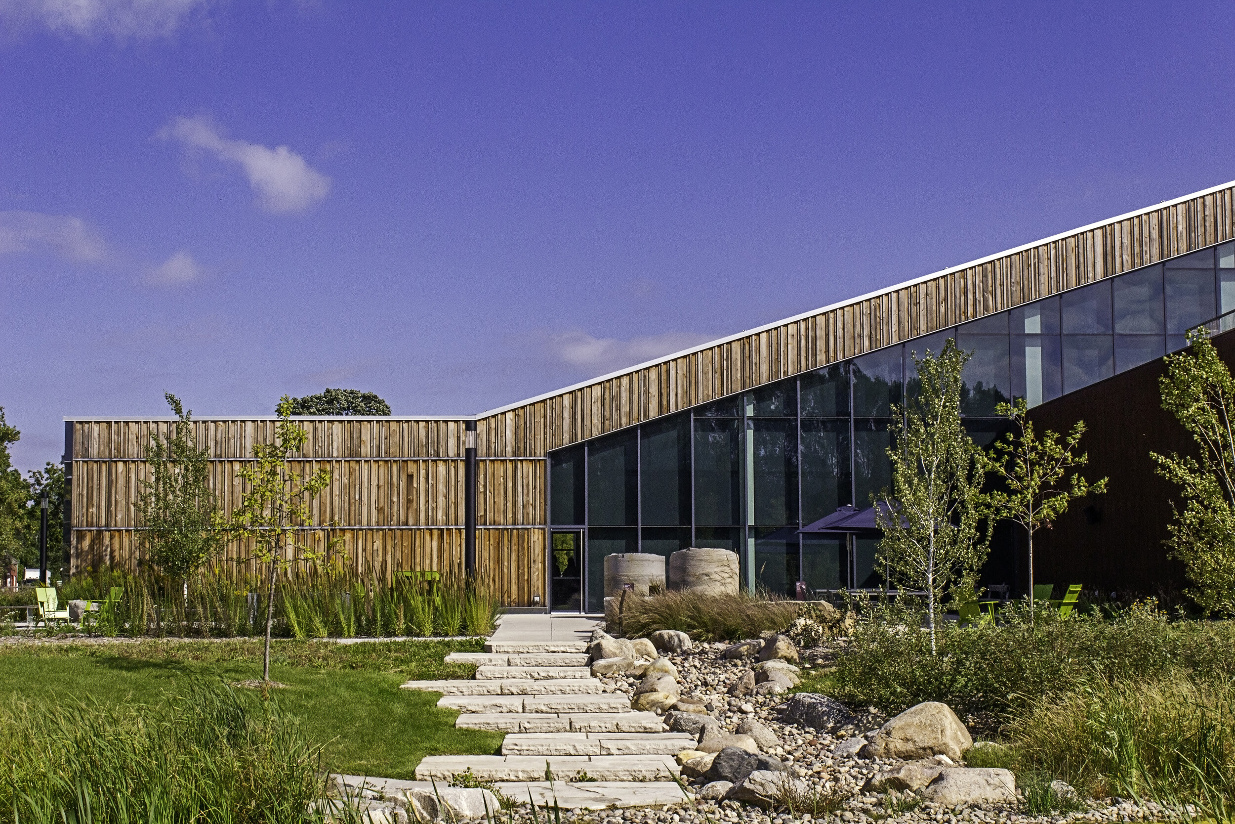 Bell Museum - Arbor Wood Thermally Modified Pine Cladding & Millwork