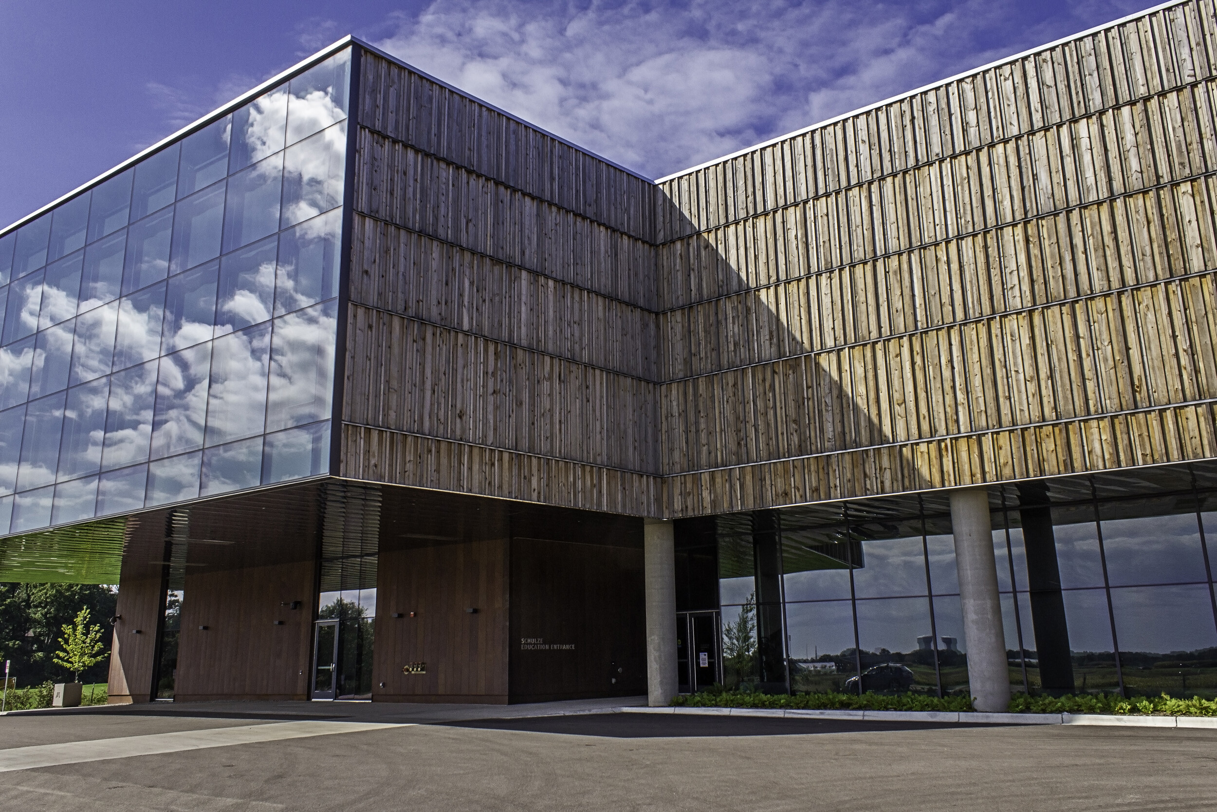 Bell Museum - Arbor Wood Thermally Modified Pine Cladding & Millwork