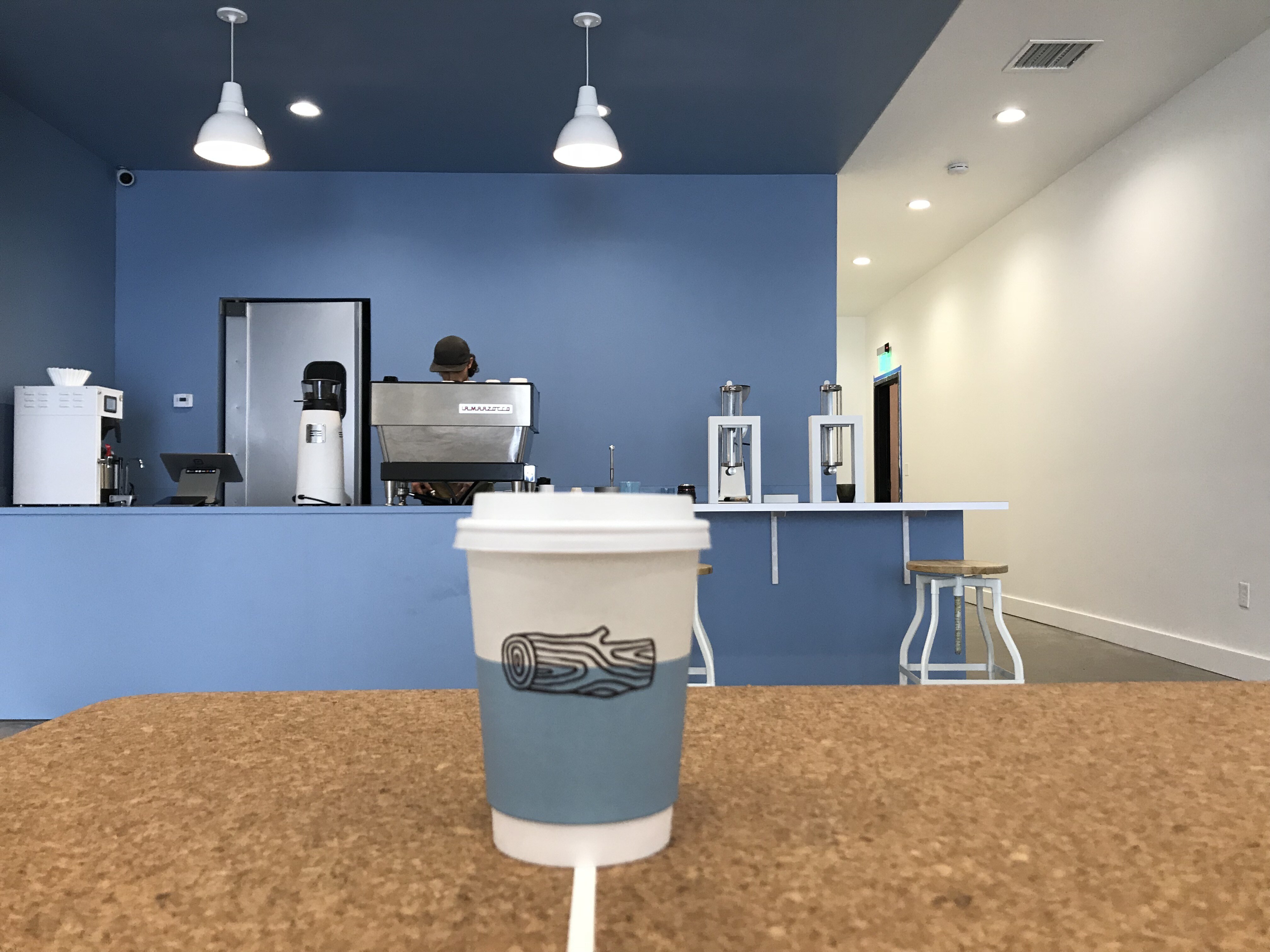 Suberra Cork Tabletops - TMRW Coffee - Oklahoma City