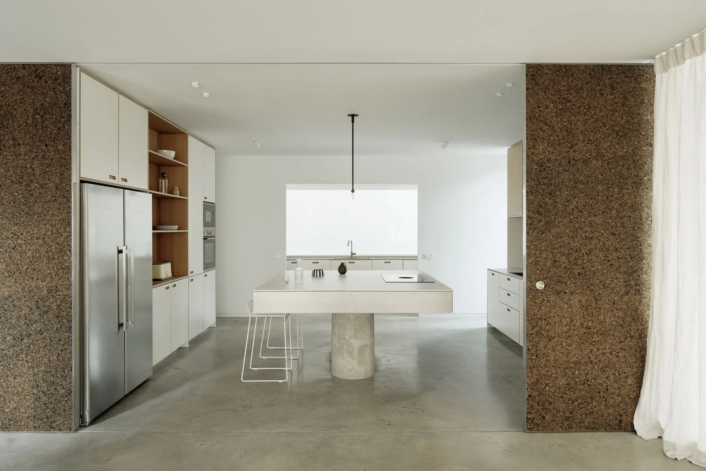 The Three Little Pigs Cork House - Amorim Cork Facade - Madrid, Spain