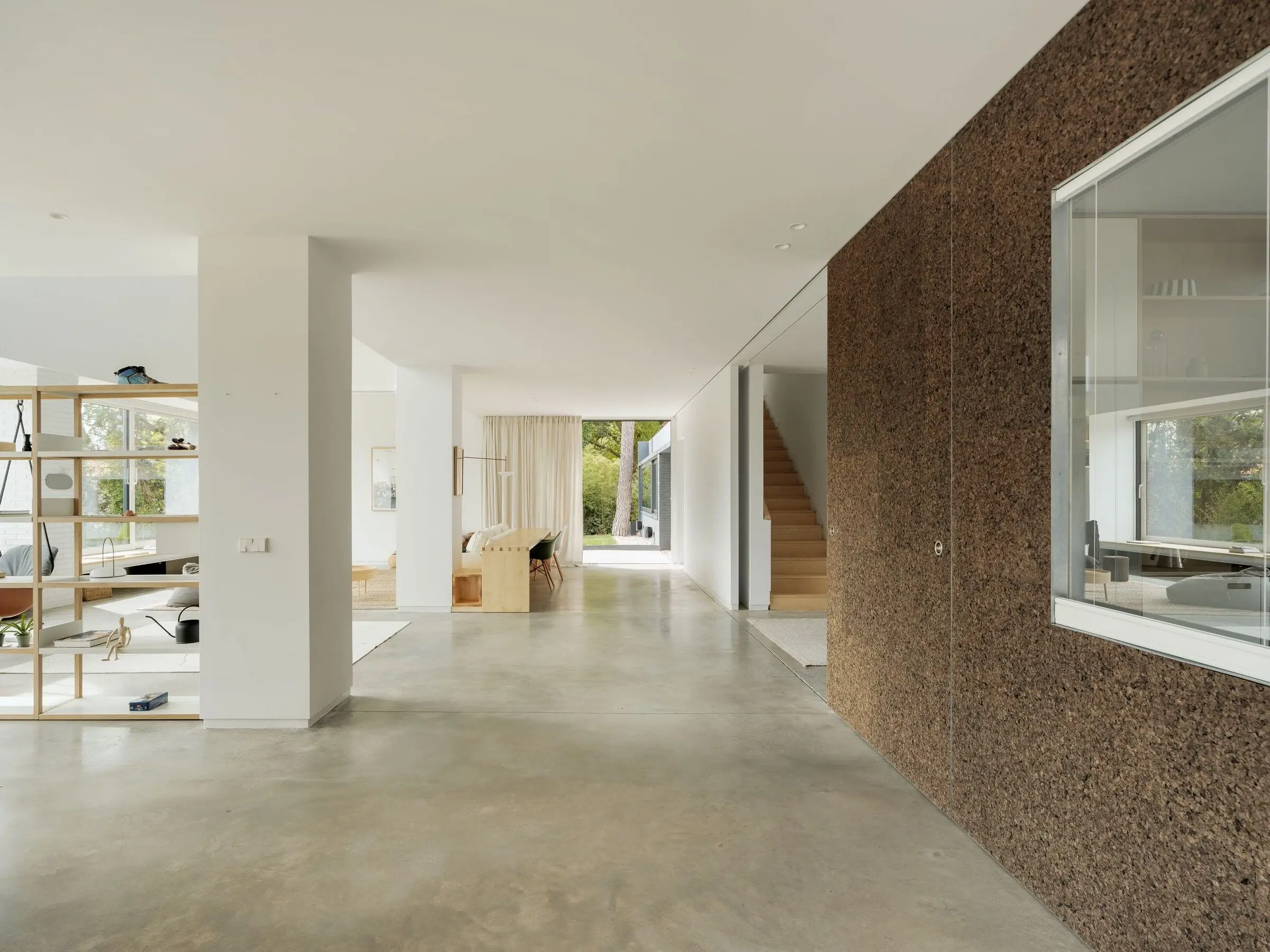 The Three Little Pigs Cork House - Amorim Cork Facade - Madrid, Spain