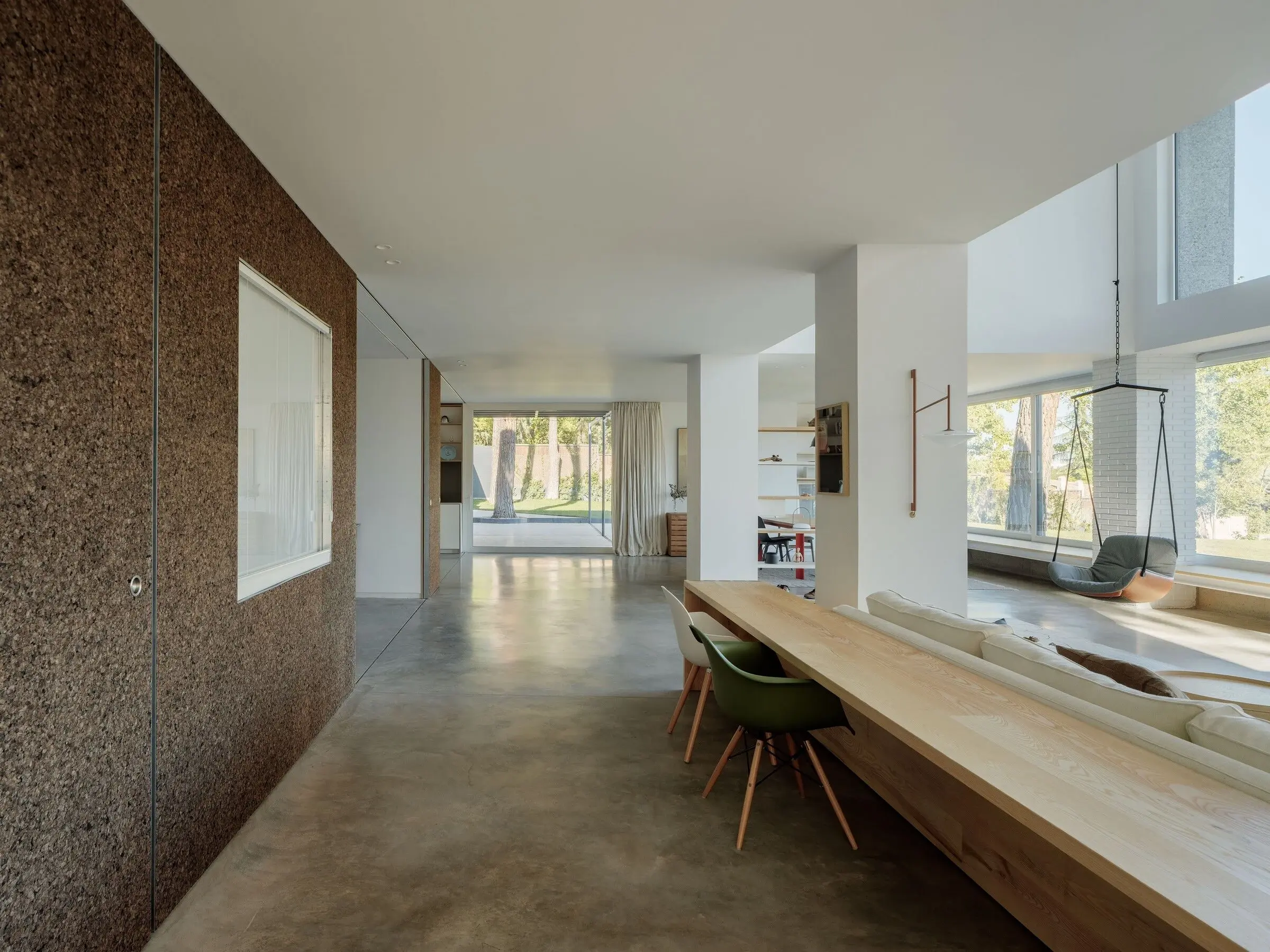 The Three Little Pigs Cork House - Amorim Cork Facade - Madrid, Spain