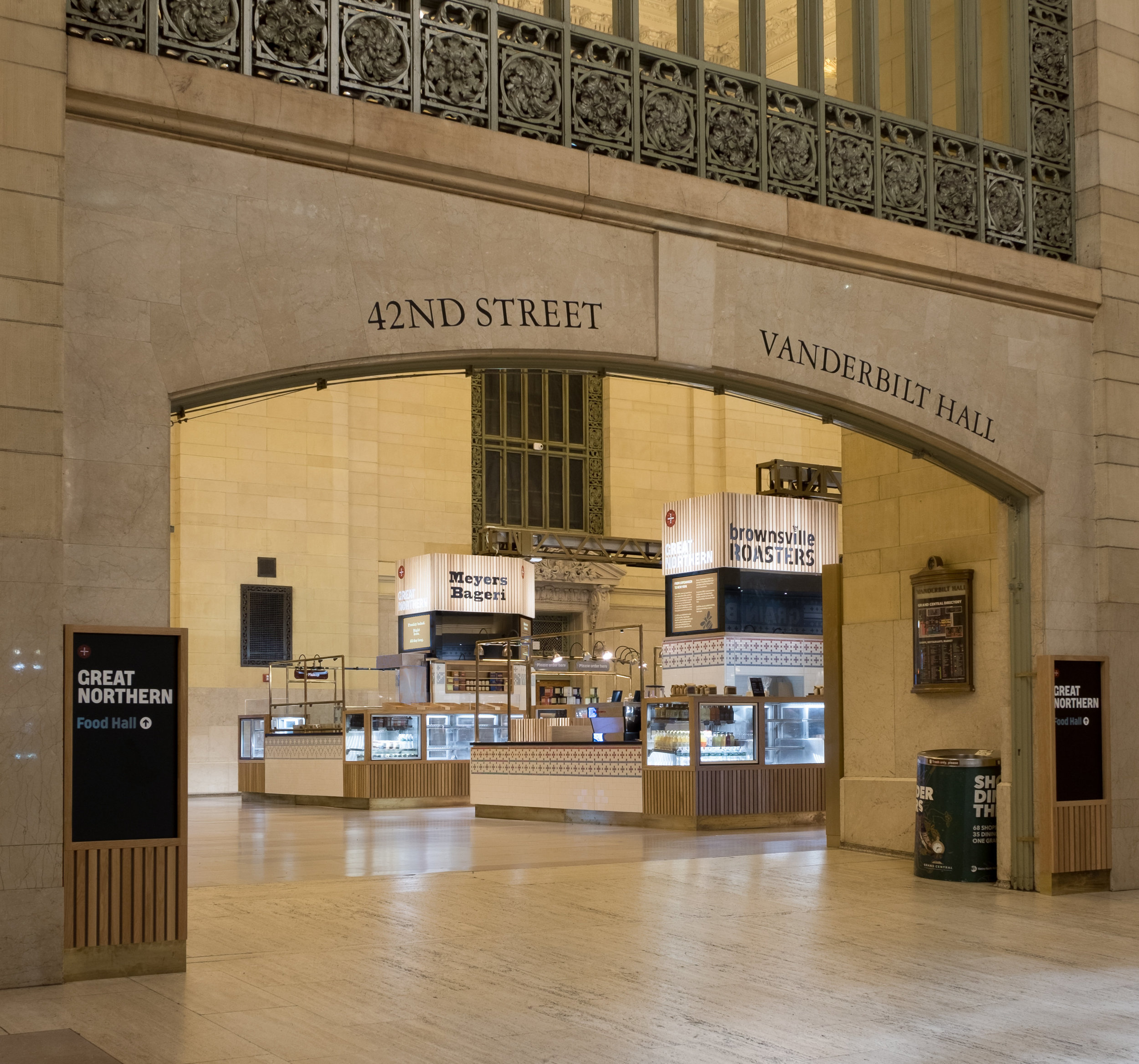 Richlite Countertops at Great Northern Food Hall in Grand Central Station
