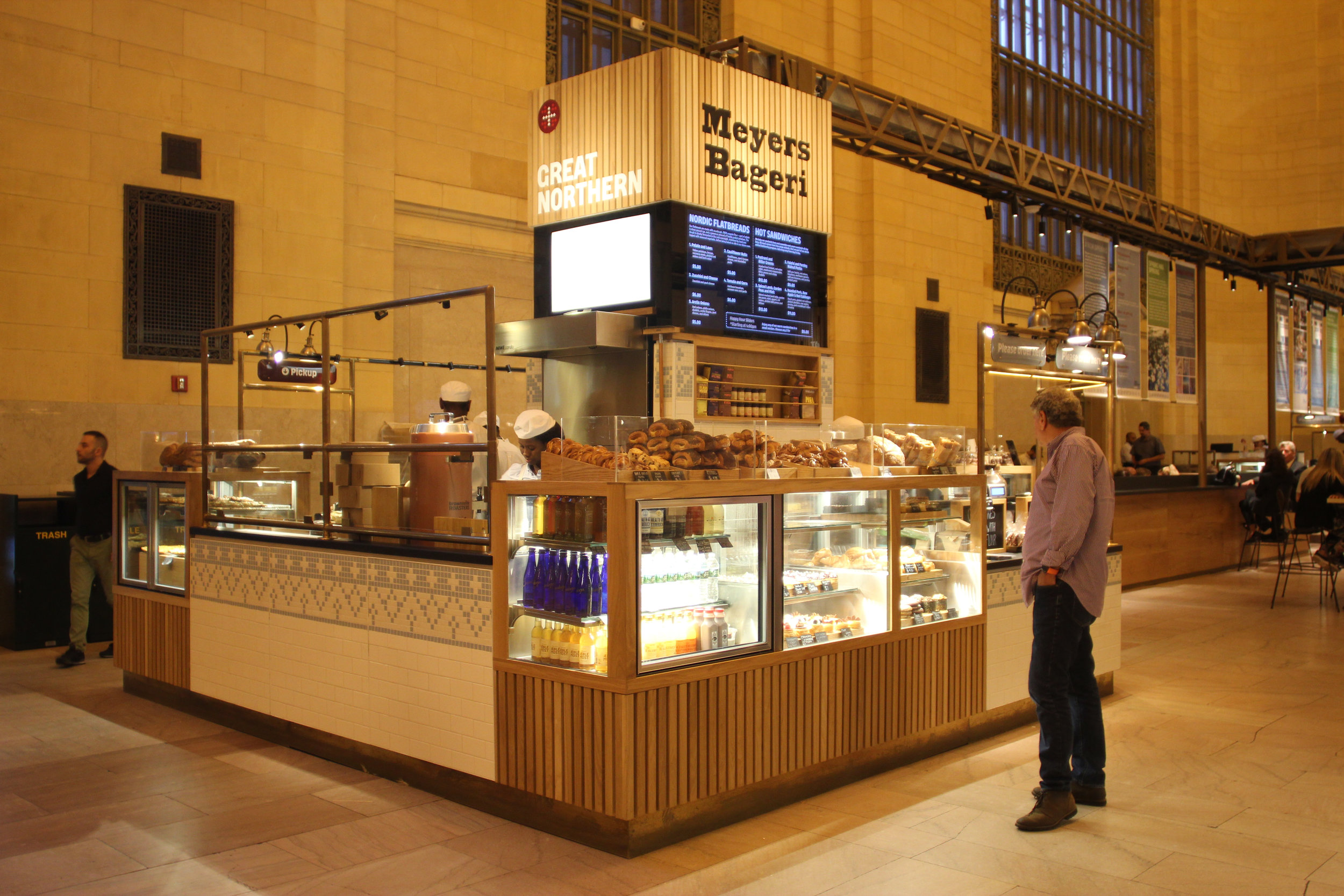 Richlite Countertops at Great Northern Food Hall in Grand Central Station