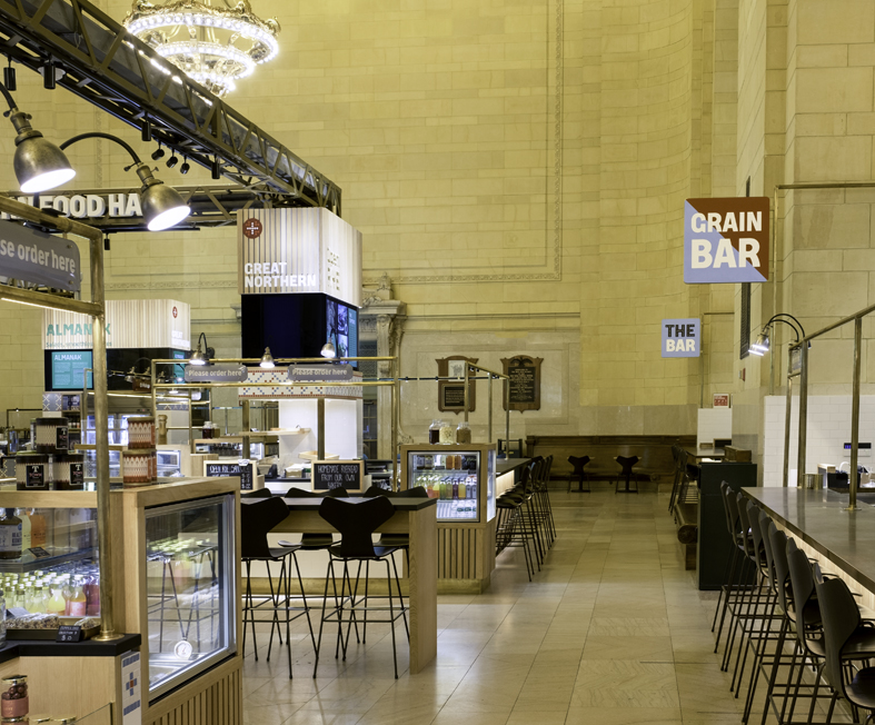 Richlite Countertops at Great Northern Food Hall in Grand Central Station