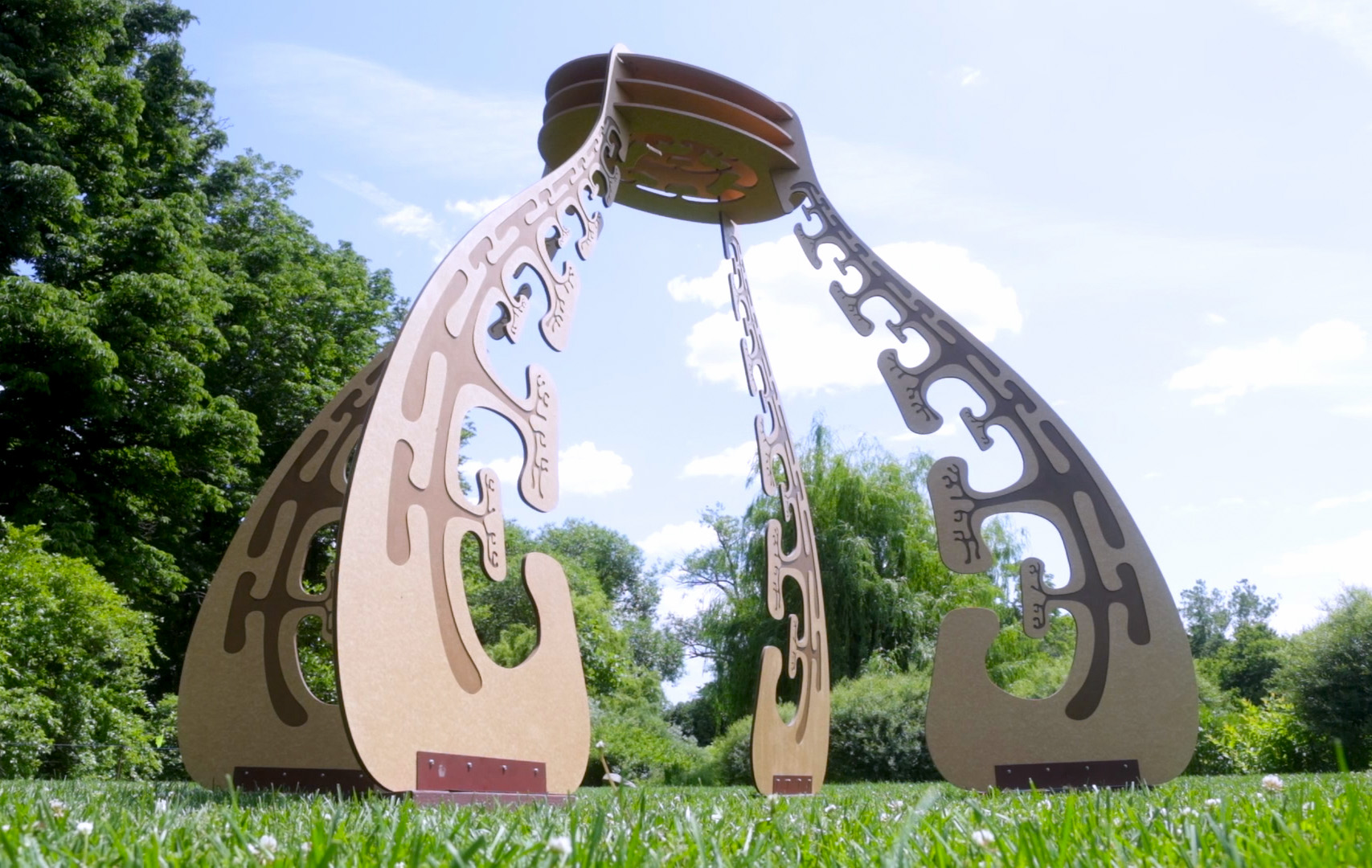 Wide Angle View of Seeds of Potential Art Installation - Image by Adrian Tillman