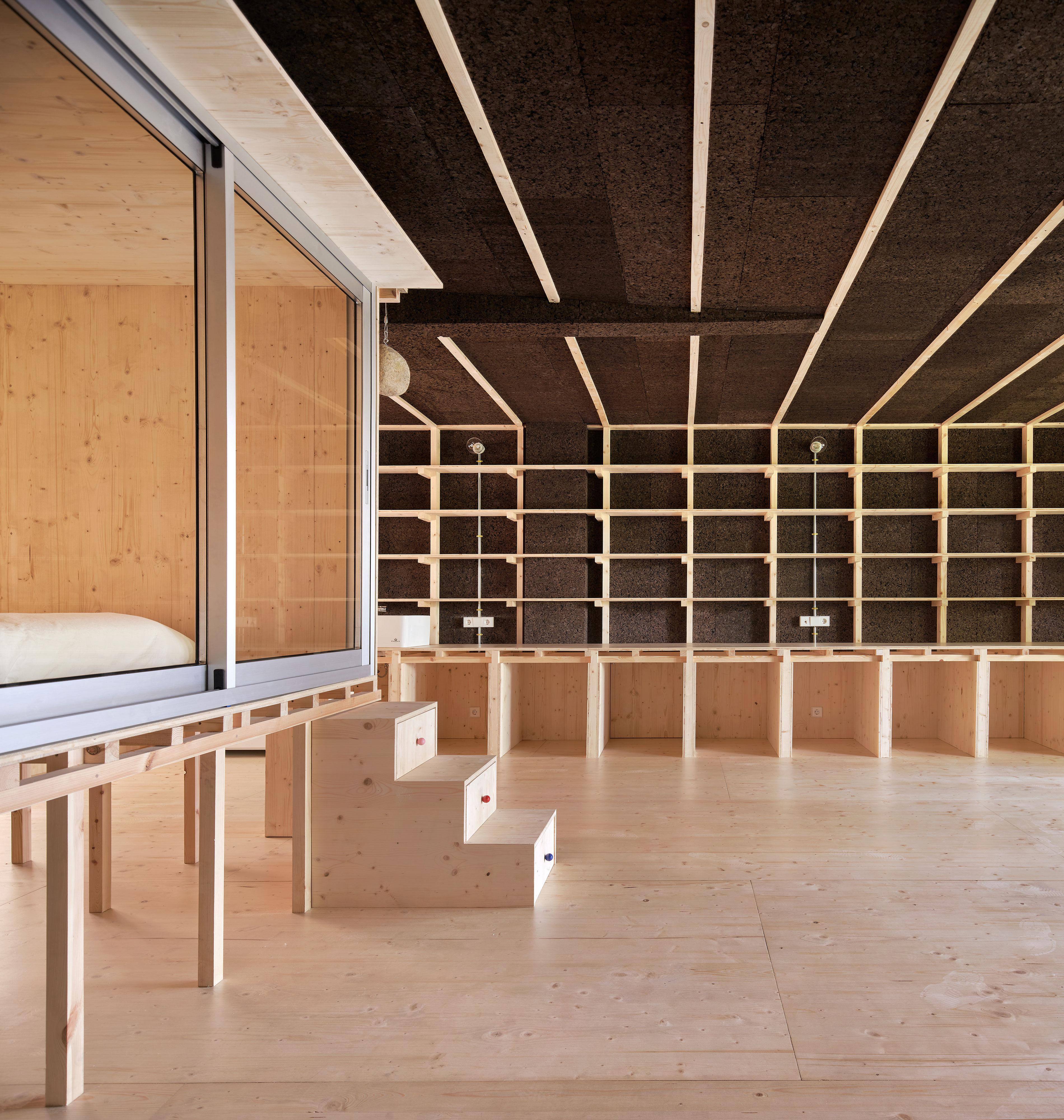 The Day After House - Amorim Cork Wallcovering & Millwork - Madrid, Spain